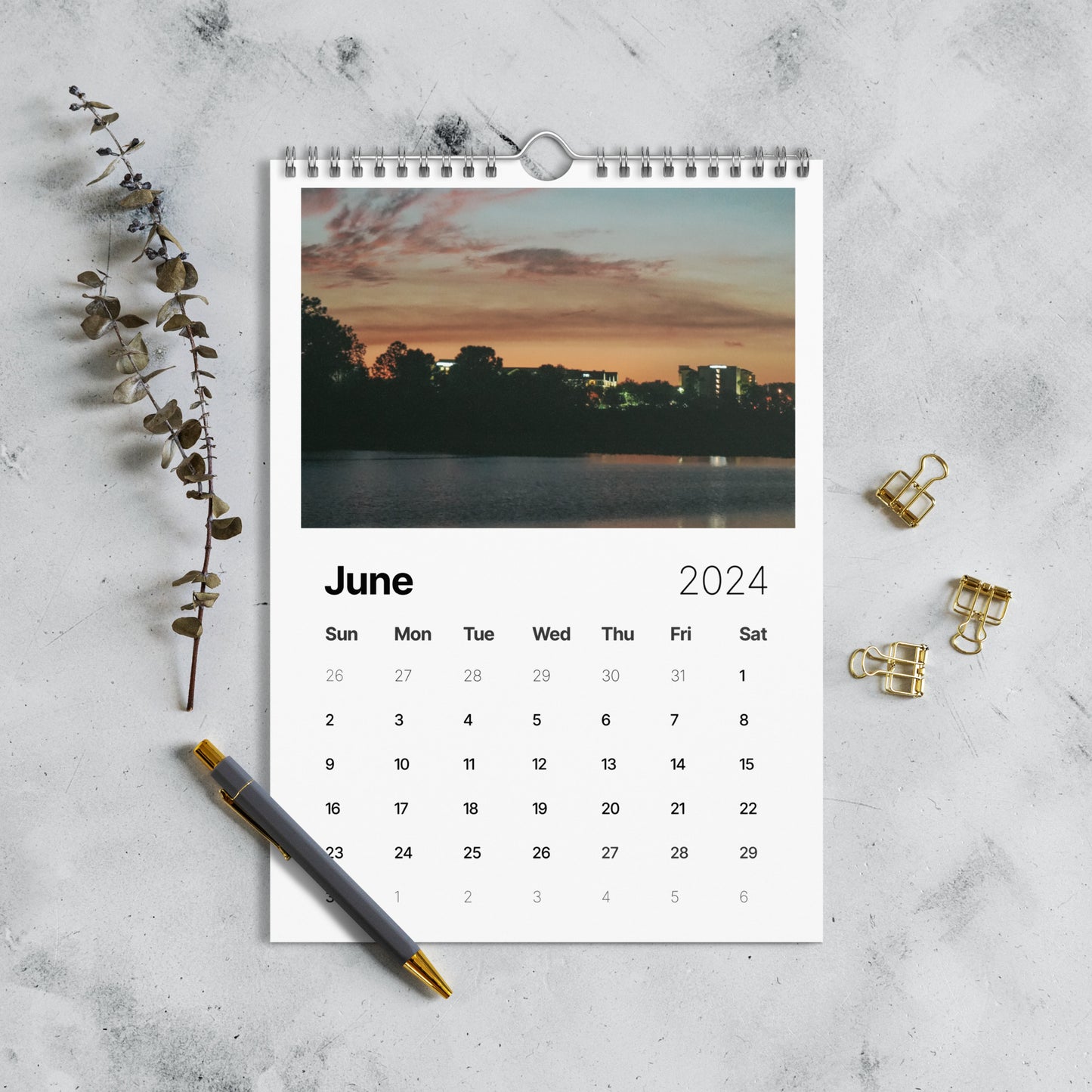 Wall calendar (2024)